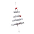 thumbnail image 1 of Adorno Colgante de Navidad DIY Artesanía de Colgando Decoración para Decoración de en hogar 25x17 cm Blanco, 1 of 9