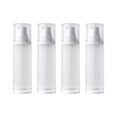 thumbnail image 1 of 4pcs 20 ml de bomba sin aire botella de viaje cosmético botellas de loción mate, 1 of 6