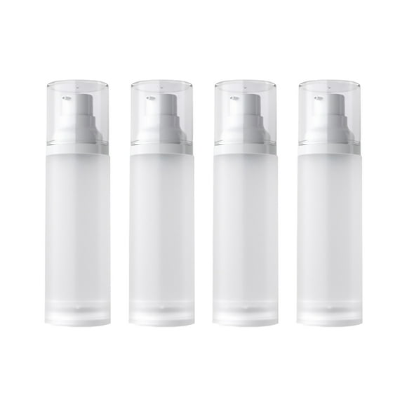 4pcs 20 ml de bomba sin aire botella de viaje cosmético botellas de loción mate