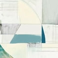 thumbnail image 3 of Cartissi 20x20 Black Modern Framed Museum Art Print Titled - White Shapes I, 3 of 5