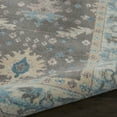 thumbnail image 5 of Serene Persian Traditional Grey/Pink 8'10" x 11'10" Area Rug, (9' x 12'), 5 of 6