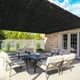 thumbnail image 4 of Toldo de vela de sombra, toldo de red, tela para sombra de sol, toldo para porche, toldo para exteriores, parasol para jardín, balcón, Patio, gallinero, 4 of 7