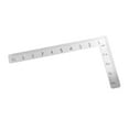 thumbnail image 3 of LOVIVER L Square Ruler Steel Scale Ruler Measuring 90 Degree Mini for Model Making Tools, 3 of 8