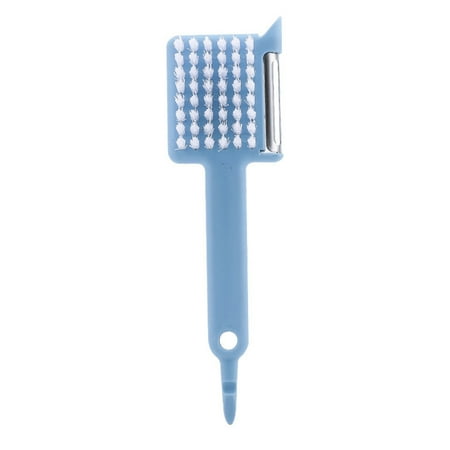 

Clearance Sale Nayueo Peeler Kitchen Peeler Multifunctional Five-in-one Peeling Knife Household Kitchen Long-handled Garlic Peeler with Brush Head