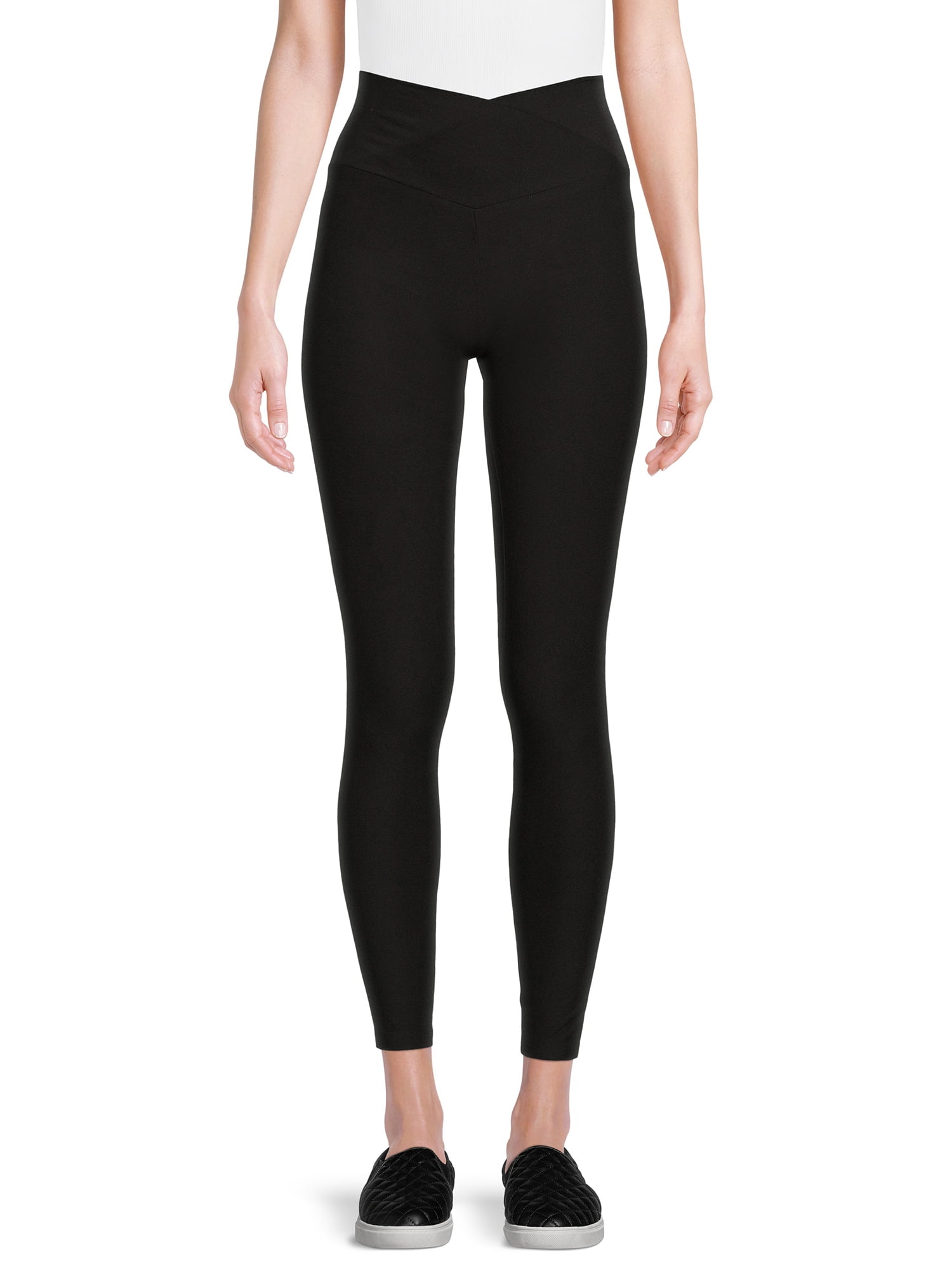 No Boundaries Juniors’ Crossover Leggings