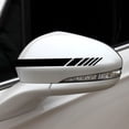 thumbnail image 7 of Walbest Universal Car Auto Sporty Racing Stripe Sticker Set, 2 Pack Rearview Mirror Stickers + 1Pack Car Hood Sticker + 2 Pack Car Body Stickers, 7 of 7