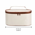 thumbnail image 2 of Lunch Bag, Portable Insulated Zippered Thermal Cooler Reusable Food Container for Work Office Picnic Travel Outdoor Lightweight Handheld Meal Bag with Handle., 2 of 5