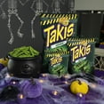 thumbnail image 3 of Takis Zombie Rolled Tortilla Chips, Habanero & Cucumber Crunch, 9.9 oz Sharing Size Bag With Olive Green Bowl By ValueNest, 3 of 5