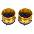 thumbnail image 2 of 1 par de adaptadores de buje NAB, dispositivo de carga Universal de aleación de aluminio pulido, abridor de 10 pulgadas para Studer ReVox para Akai Gold, 2 of 5