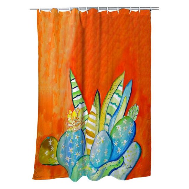 Betsy Drake SH1114 Cactus III Shower Curtain