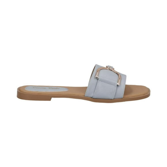 Sandalia Mujer Cosmo Paris Calor Comodas Moda Slides negro 25