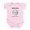 Petal Pink, variant on CafePress - Bernie Speaks For Me Infant Bodysuit - Baby Light Bodysuit, Size Newborn - 24 Months