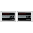 thumbnail image 1 of Goldenfir 2 Pcs SSD Disque Dur 2.5 Disque Disque à Semi-Conducteurs Disques 2.5 Pouces SSD Interne, 128 Go & 240 Go, 1 of 8