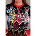 thumbnail image 2 of Adult Heroic Pose Power Rangers Sweater, 2 of 7