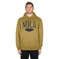 thumbnail image 4 of Men's New Era  Tan New Orleans Pelicans 2024/25 City Edition Pullover Hoodie, 4 of 5