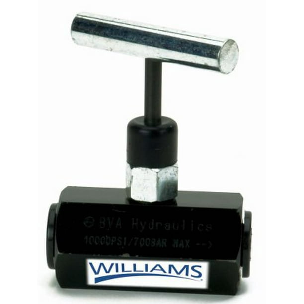 Williams Hydraulics 8V38N Shut Off Valve with 3/8 Inch Female Port