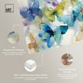 thumbnail image 4 of Fluttering Butterflies Butterfly Wall Art Canvas Wall Art by Art Remedy, Gallery Wrapped, 36" x 24", 4 of 7