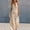 Light Yellow, variant on Morttic Women's Striped 2 Piece Set – Lace Trim V-Neck Sleeveless Top & Wide Leg Pants, Boho Summer Vacation Casual Outfit Sky Blue,S