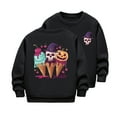 thumbnail image 1 of GDREDA Chandails à Capuchon & Chandails en Molleton pour Garçons - Chandail à Capuchon à Manches Longues Cool pour Enfants Design Sorcière d'Halloween Col Rond Épais Mode Décontractée pour Enfants, 1 of 2