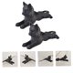 thumbnail image 5 of unbranded 2Ud Door Stop Negro En De De Hierro Fundido Con Base Antideslizante Para Uso En Puertas, 5 of 8