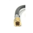 thumbnail image 3 of 5' LP Propane Gas Hose, Pressure Washer Hose, Air Hose Assembly 1/4" Female NPT x 1/4" Male NPT Connector Fitting High or Low Pressure for LP Gas Air Compressor RV BBQ Grills Heaters ECT, 3 of 6