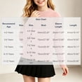 thumbnail image 4 of Wilark Girls Crew Neck Sweaters Knitted Thermal Casual Long Sleeve Fall Winter Tops Pink 4 T, 4 of 7