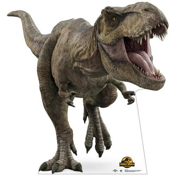 59 x 55 in. Jurassic World Dominion Cardboard T-Rex Cutout - Jurassic World 3 Dominion