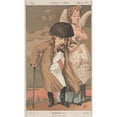 thumbnail image 2 of James Tissot 10x14 Gold Ornate Wood Frame and Double Matted Museum Art Print Titled - Sovereigns, (No. 1) ‘Le Regime Parlementaire’, (Napoleon IIi), from ‘Vanity Fair’ (1869), 2 of 4