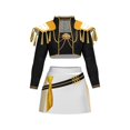 thumbnail image 2 of Disfraz de cazador de Halloween for niños grandes, Rumi, Mira, Zoey, cantantes, baile, escenario, juego de rol, trajes de cosplay for niños, 2026, 2 of 5
