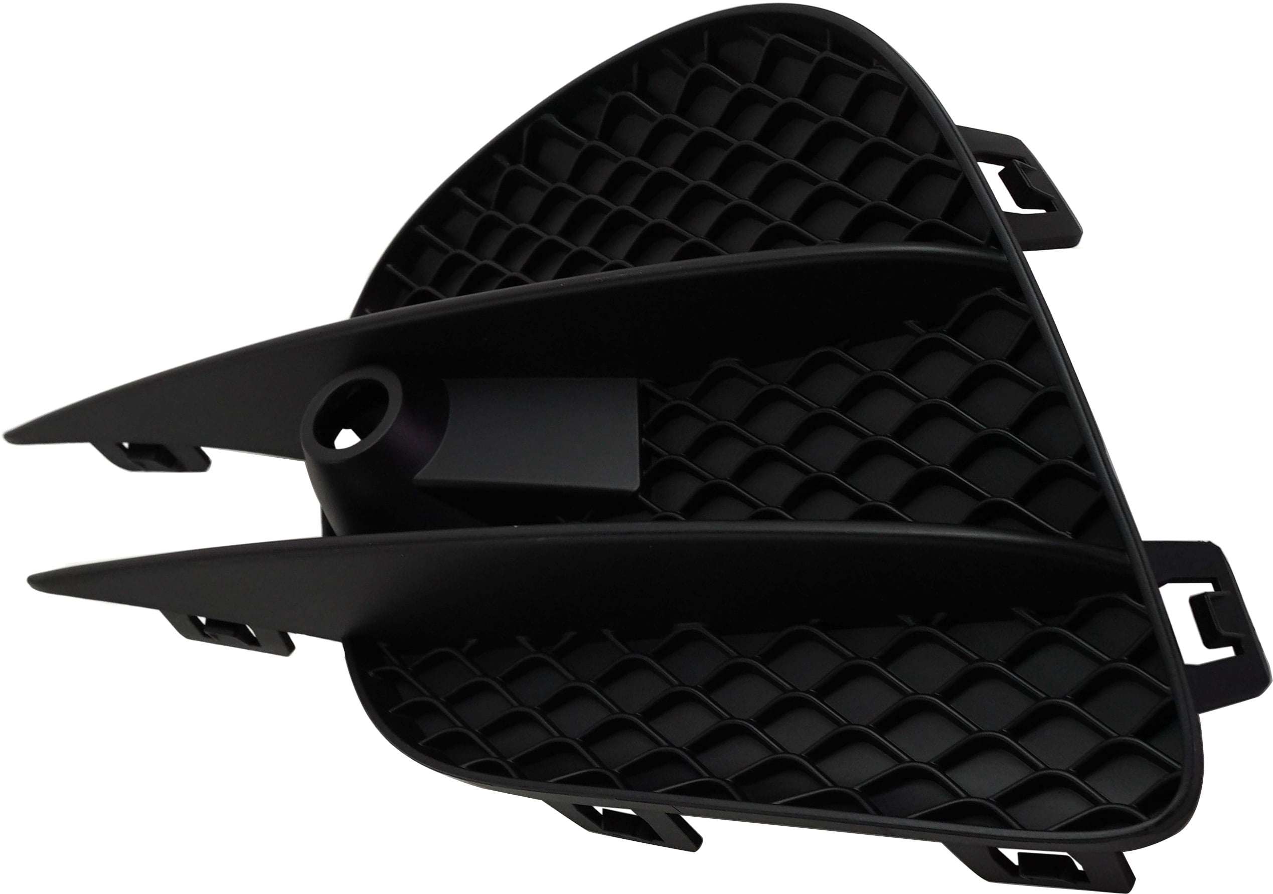 Fog Light Cover Compatible with 2016-2019 Mercedes Benz GLC300 Right Passenger Textured Black
