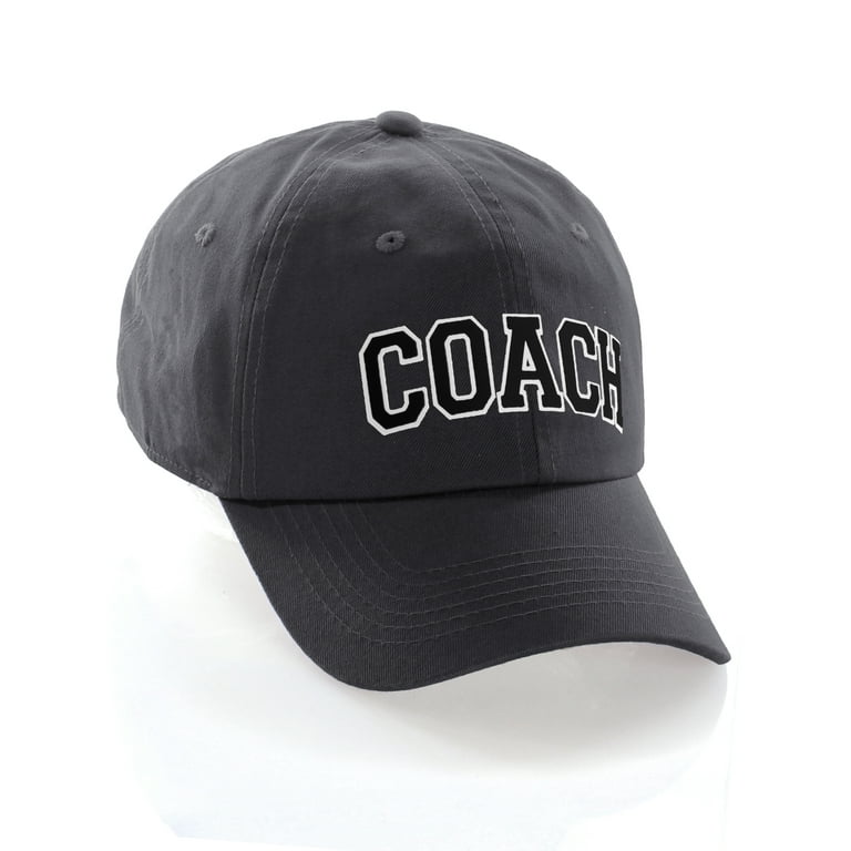 Black coach cheap hat