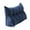Dark Blue, variant on Large Wedge Reading Pillow for Adults - Triangular Backrest Cushion with Removable Cover (24x20x8 in) - Bed Rest Pillow for Sitting Up, Reading, Lumbar Support in Bed or Daybed