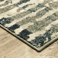thumbnail image 5 of Oriental Weavers Carson Area Rug 0745C Blue Lines Blocks 6' 7" x 9' 2" Rectangle, 5 of 8