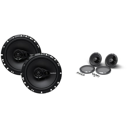 Rockford Fosgate R165X3 & P1650 6.5" Coaxial Speaker Bundle