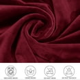 thumbnail image 4 of SHANNA Velvet L Shape 7 Seater Sofa Cover, L Shape Couch Covers Corner Sectional Couch Sofa Slipcover Furniture Protector, Burgundy, 4 of 8