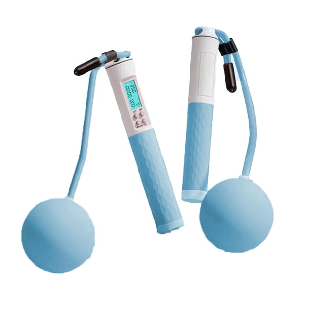 Jump Rope, Digital Jump Rope con contador de calorías y ciclos, sin enredos, adultos y niños MFZFUKR CPB-DE-SSW879-5