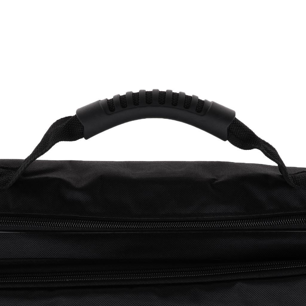 Big Storage Guitar Effect Pedal Board Case Handbag for Guitar Replacement Part, 22.83x12.99x3.94inch