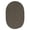 Green, variant on Colonial Mills 12' Navy Blue and Brown Handcrafted Round Braided Area Rug