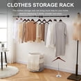 thumbnail image 4 of OULII 1Set T Shirt Stand Standing Clothes Rack For Clothing Store And Home Use, 4 of 8