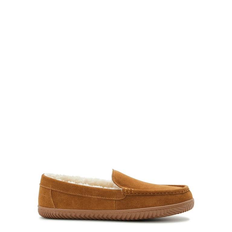 George Men s Hillcrest Suede Moccasin Slippers