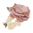 thumbnail image 4 of Unique Bargains 1 Pc Fashion Elegant Floral Scrunchies Pink, 4 of 4