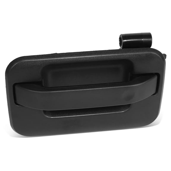 DNA Motoring OEM-DHO-00909 For 2004-2014 Ford Lobo F-150 Lincoln Mark LT Crew Cab Rear Left Door Pull Handle Black Textured