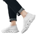 thumbnail image 3 of Sngxgn Men's Lightweight Breathable Running Shoes Walking Sneakers(White,40), 3 of 8