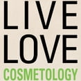 thumbnail image 2 of CafePress - Live Love Cosmetology Tote Bag - Unisex Canvas Tote Bag, Beige, 1-Piece, 2 of 6