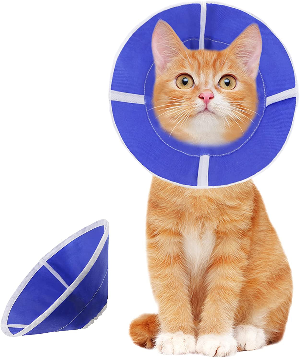 Recovery Cone for pet Cat Elizabethan Collar Cat Cone CollarCat S 