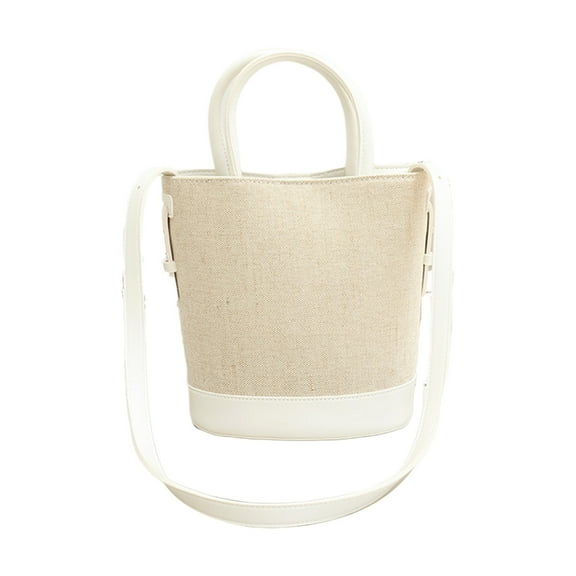 FENOHREFE Fashionable and PU Handbag with Large Capacity Bucket Bag Crossbody Shoulder Bags for Women