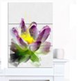 thumbnail image 1 of Croquis de Fleur de Lotus Aquarelle, 1 of 1