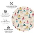 thumbnail image 3 of Kdxio Reto Marine Nautical Funny Coasters,4 Pcs Leather Coasters,Housewarming Gifts,Protect Furniture from Water Marks Scratch and Damage, 3 of 6