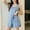 01 Sky Blue, variant on Weiqiqre Cute Pajama Sets for Women 2 Piece Shorts Set Pajama Nightwear Camisoles & Shorts