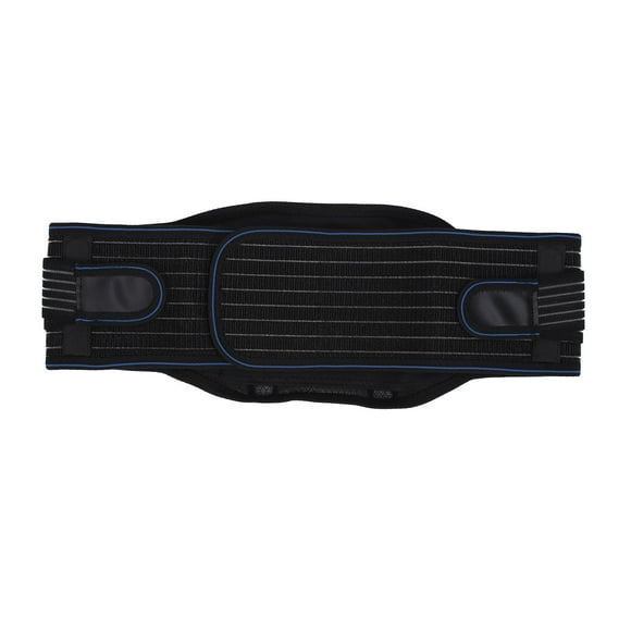 Lower Back Support, Vertical Bracing Adjustable Design Back Support Belt Widely Double Layers for Sports